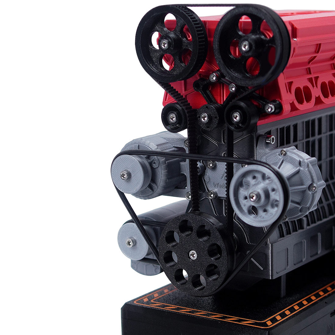 ENJOMOR Inline 4 Cylinder Engine Model Building Kit 3D Printed for Tech Geeks & Car Lovers - stirlingkit