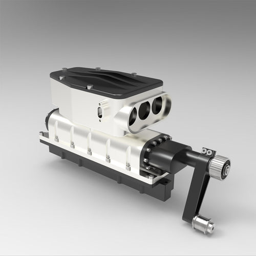 ENJOMOR All-Metal Supercharger for ENJOMOR V12 GS-V12 High Performance Engine Model