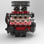 ENJOMOR V8 78CC GS-V8 Working Scale Model Engine Gas DOHC 4 Stroke Water-cooled