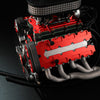 ENJOMOR V8 78CC GS-V8 Working Scale Model Engine Gas DOHC 4 Stroke Water-cooled