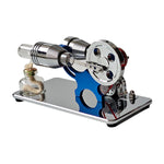 ENJOMOR γ-Type Hot Air Stirling Engine Generator Model with LED Bulb STEM Toy - stirlingkit
