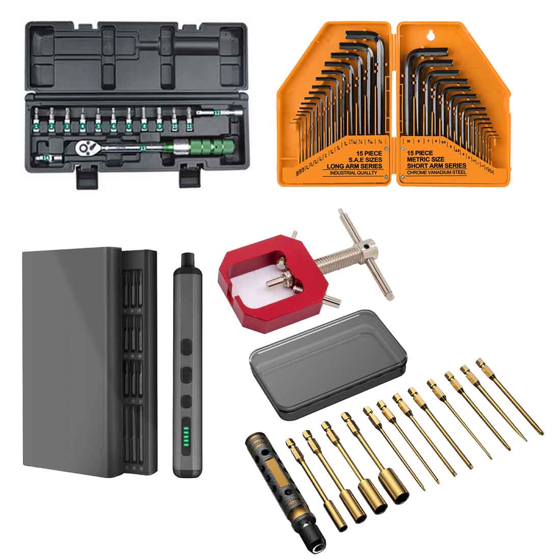 Essential Tool Set for Model Engine Builders