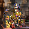 Fantasy of The Steam Era Railtrack Ethereal City 3D Wooden Model Building Kit