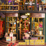 Fantasy of The Steam Era Railtrack Ethereal City 3D Wooden Model Building Kit