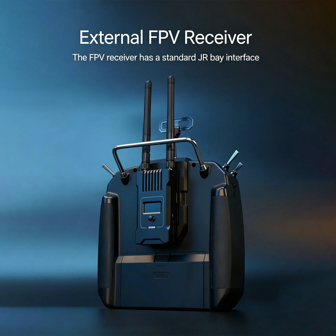 FatFish F16 FPV RC Radio Transmitter ELRS With 5.8 Video Receiver & Screen - stirlingkit