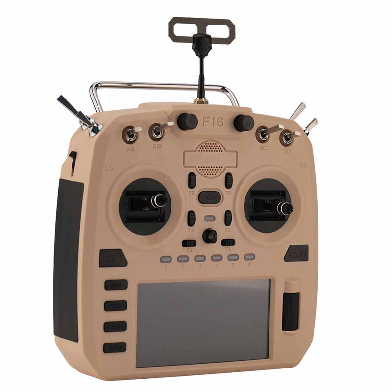 FatFish F16 FPV RC Radio Transmitter ELRS With 5.8 Video Receiver & Screen - stirlingkit