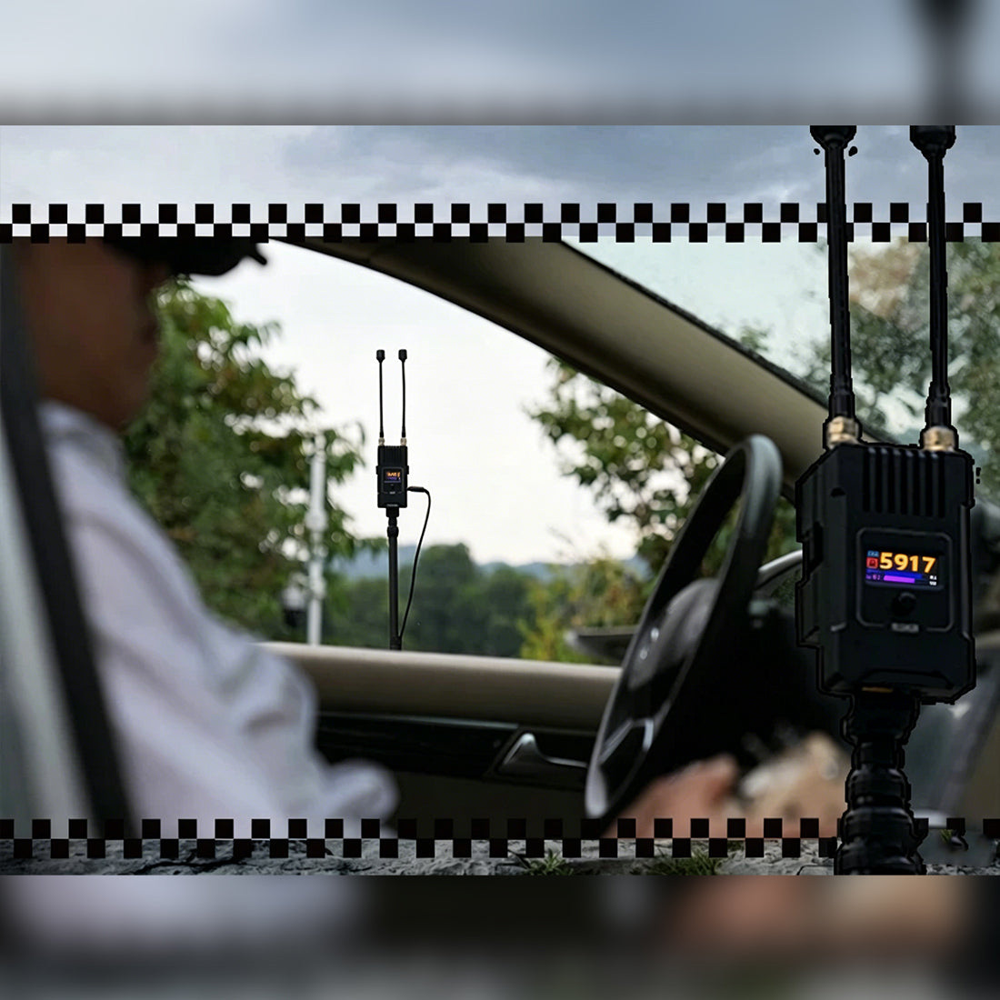 FatFish F16 FPV RC Radio Transmitter ELRS With 5.8 Video Receiver & Screen - stirlingkit
