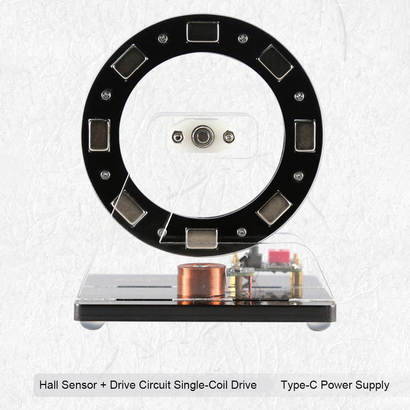Ferris Wheel Hall Sensor Motor Model Mini Brushless Bedini Motor - stirlingkit