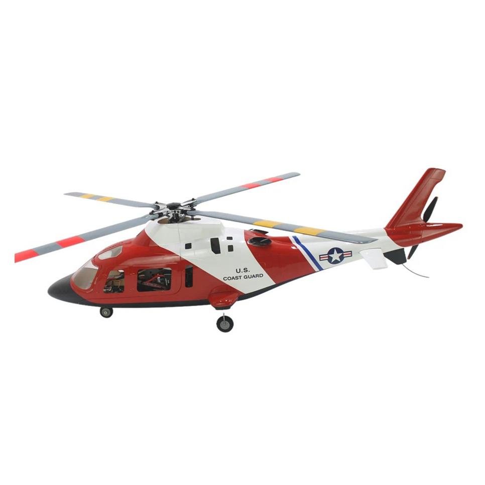 FLISHRC FL500 A109 500-Class 2.4G 6CH Super Scale GPS RC Helicopter Model RTF - stirlingkit