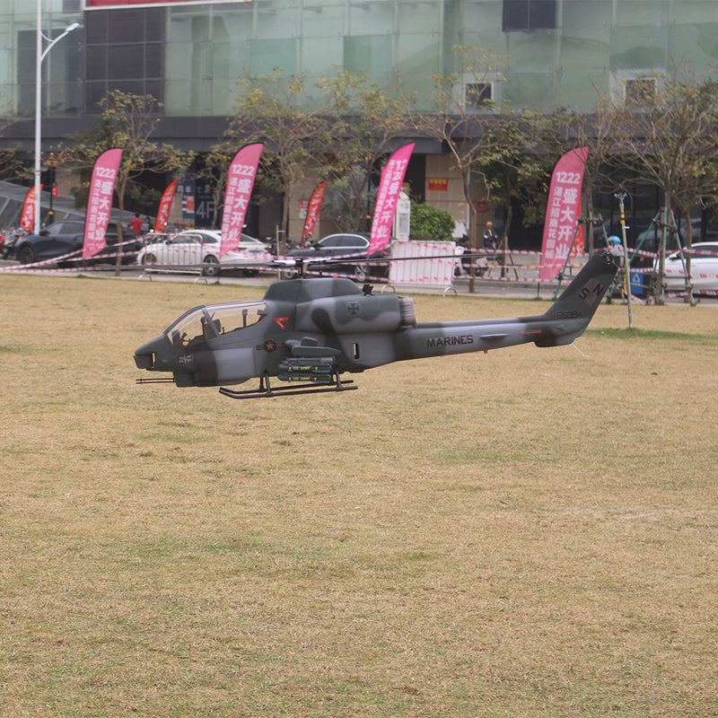 FLISHRC FL500 AH-1 Cobra 500-Class Large Scale GPS RC Helicopter Model with L7 Flight Controller 2.4G 6CH RTF