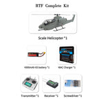 FLISHRC FL500 AH-1 Cobra 500-Class Large Scale GPS RC Helicopter Model with L7 Flight Controller 2.4G 6CH RTF