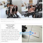 FLISHRC FL500 AH-1 Cobra 500-Class Large Scale GPS RC Helicopter Model with L7 Flight Controller 2.4G 6CH RTF