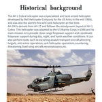 FLISHRC FL500 AH-1 Cobra 500-Class Large Scale GPS RC Helicopter Model with L7 Flight Controller 2.4G 6CH RTF