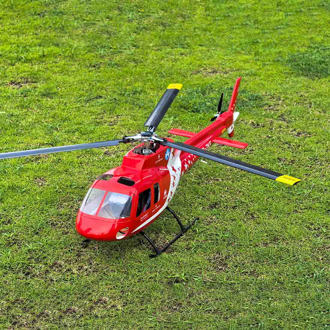 FLISHRC FL500 AS350 500-Class Large Scale GPS RC Helicopter Model RTF 2.4G 6CH - stirlingkit
