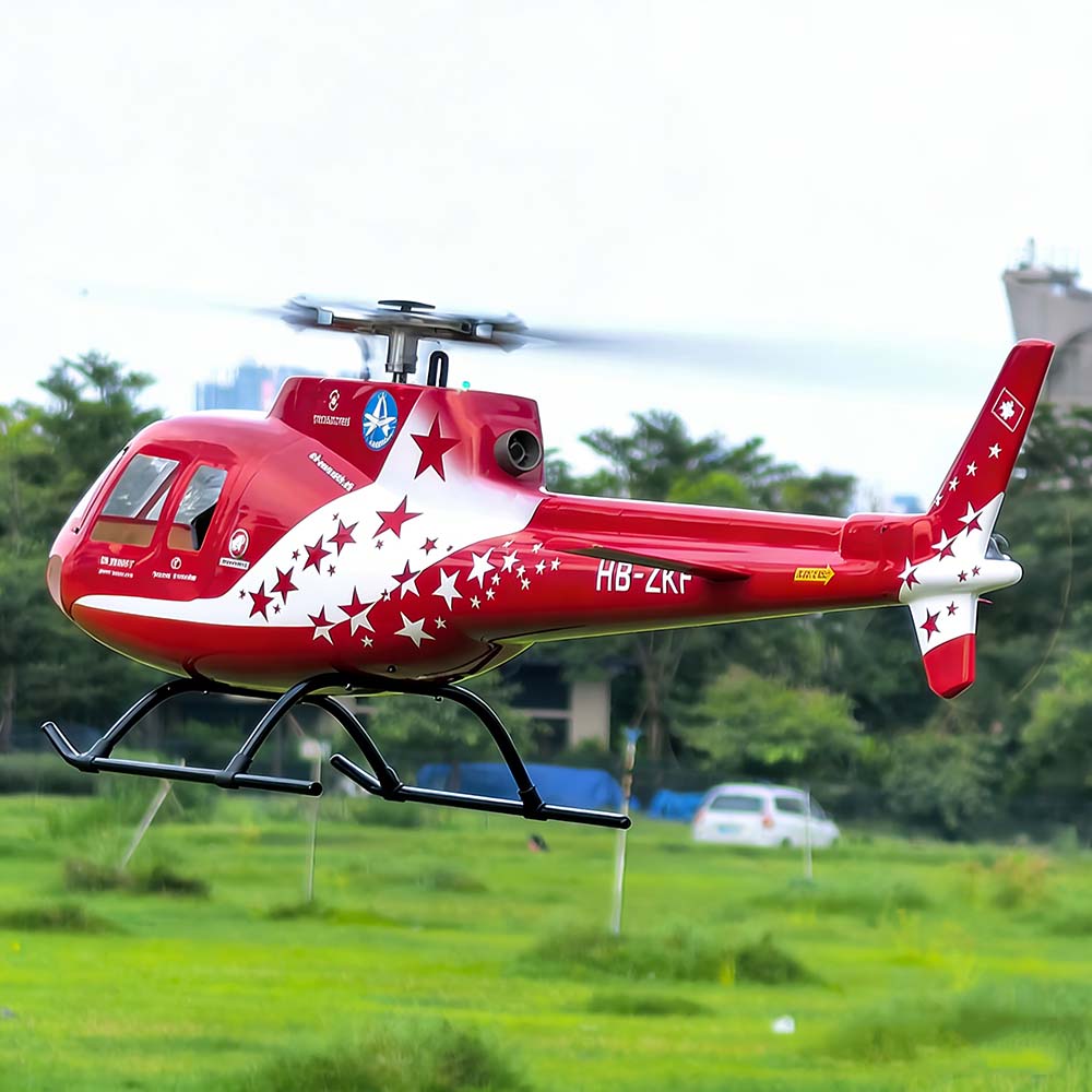 FLISHRC FL500 AS350 500-Class Large Scale GPS RC Helicopter Model RTF 2.4G 6CH - stirlingkit
