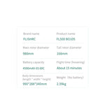 FLISHRC FL500 BO-105 500-Class 2.4G 6CH Large Scale GPS RC Helicopter Model RTF - stirlingkit