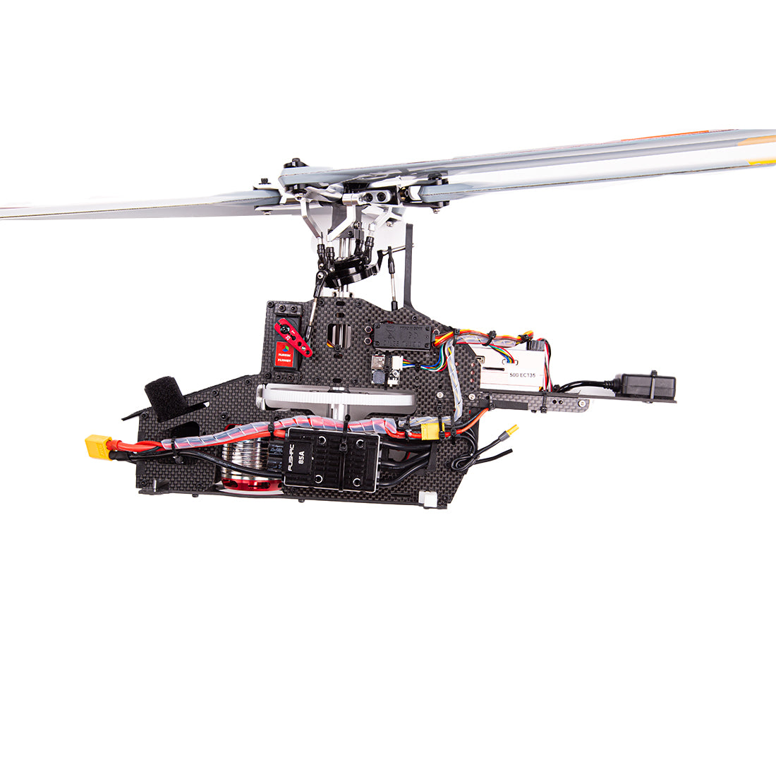 FLISHRC FL500 EC135 Super Scale 500 Size GPS RC Helicopter Model RTF with L7 Remote Controller - stirlingkit