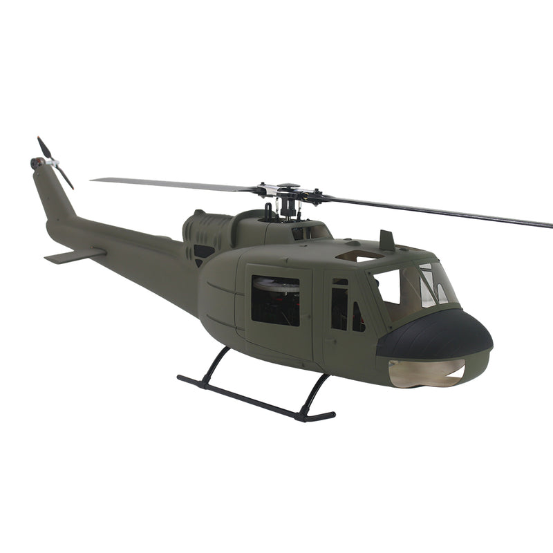 FLISHRC FL500 UH-1 Huey 500-Class Huge Scale GPS RC Helicopter Model 2.4G 6CH Gunship Model RTF - stirlingkit