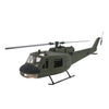 FLISHRC FL500 UH-1 Huey 500-Class Huge Scale GPS RC Helicopter Model 2.4G 6CH Gunship Model RTF - stirlingkit