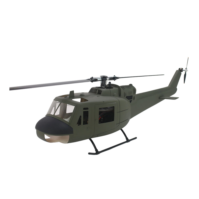 FLISHRC FL500 UH-1 Huey 500-Class Huge Scale GPS RC Helicopter Model 2.4G 6CH Gunship Model RTF - stirlingkit
