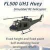 FLISHRC FL500 UH-1 Huey 500-Class Huge Scale GPS RC Helicopter Model 2.4G 6CH Gunship Model RTF - stirlingkit