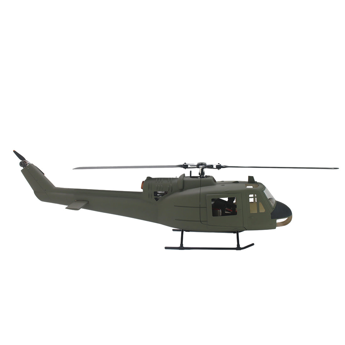 FLISHRC FL500 UH-1 Huey 500-Class Huge Scale GPS RC Helicopter Model 2.4G 6CH Gunship Model RTF - stirlingkit