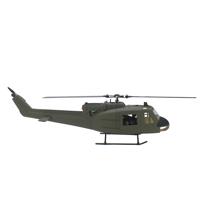 FLISHRC FL500 UH-1 Huey 500-Class Huge Scale GPS RC Helicopter Model 2.4G 6CH Gunship Model RTF - stirlingkit