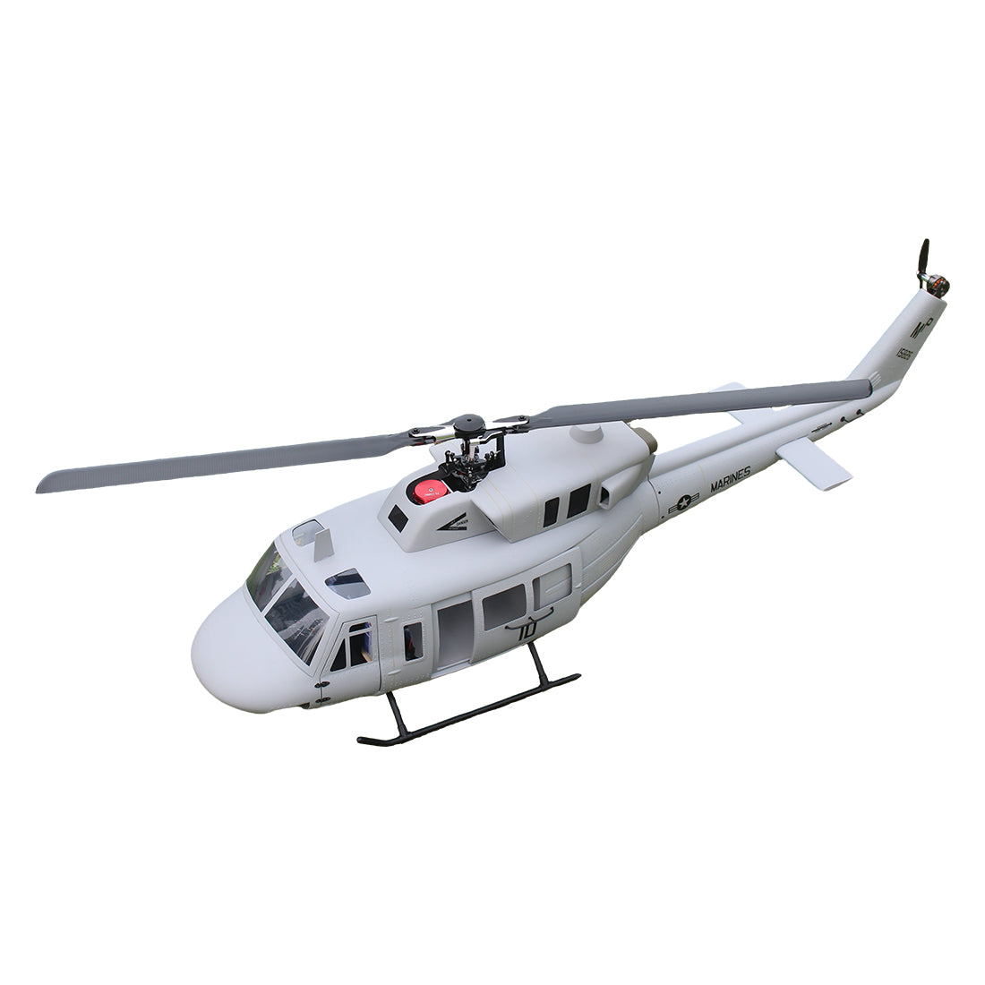 FLISHRC FL500 UH-1N Huey Marines 500 Sized Scale RC Helicopter Model 4-Mode Positioning GPS RTF - stirlingkit