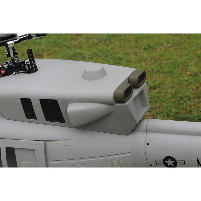FLISHRC FL500 UH-1N Huey Marines 500 Sized Scale RC Helicopter Model 4-Mode Positioning GPS RTF - stirlingkit