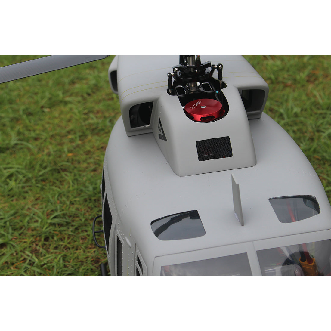 FLISHRC FL500 UH-1N Huey Marines 500 Sized Scale RC Helicopter Model 4-Mode Positioning GPS RTF - stirlingkit