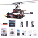 FLISHRC FL500 UH-1N Huey Marines 500 Sized Scale RC Helicopter Model 4-Mode Positioning GPS RTF - stirlingkit