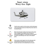 FLISHRC FL500 UH-1N Huey Marines 500 Sized Scale RC Helicopter Model 4-Mode Positioning GPS RTF - stirlingkit