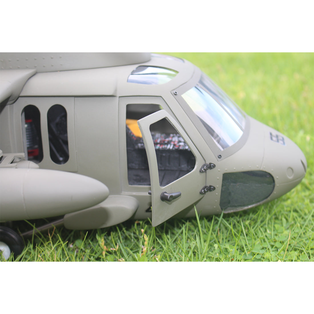 FLISHRC FL500 UH-60 Black Hawk 500-Class Large Scale GPS RC Helicopter Model 2.4G 6CH RTF - stirlingkit