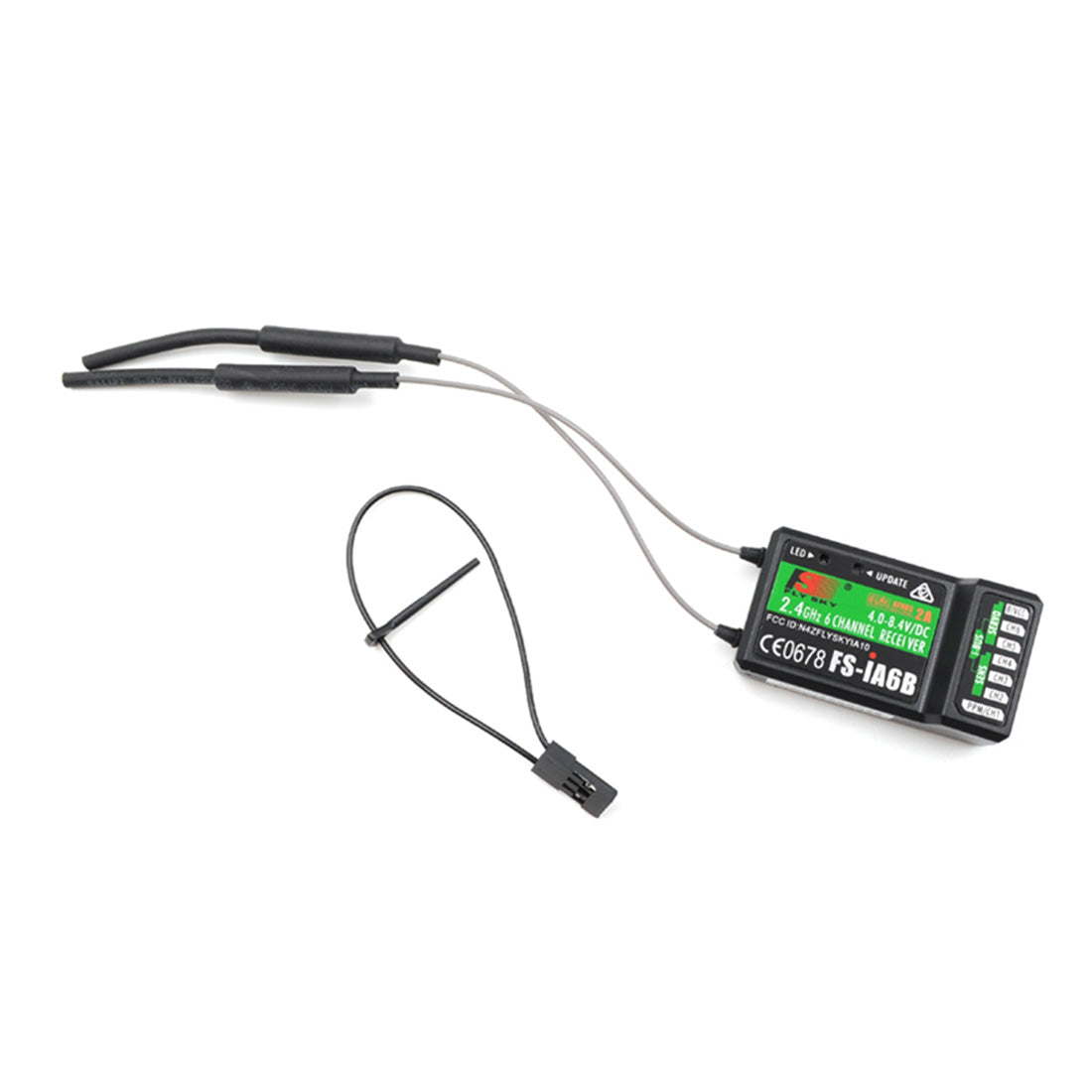 FlySky FS-I6S 10 Channels Remote Control with FS-iA6B Receiver - stirlingkit