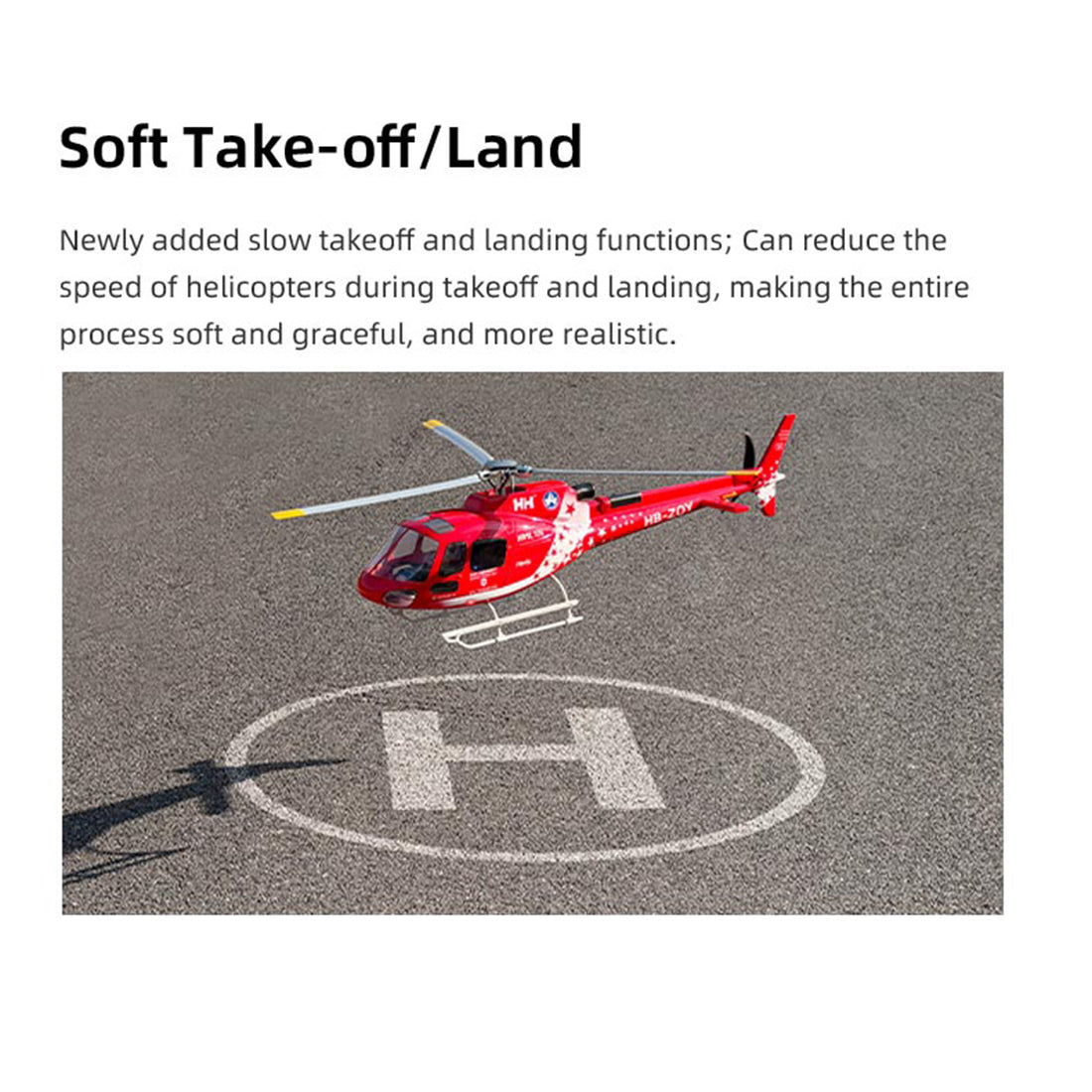 FLYWING AS-350 Écureuil 470-Class GPS Large Scale RC Helicopter Model with ACE Flight Controller RTF - stirlingkit
