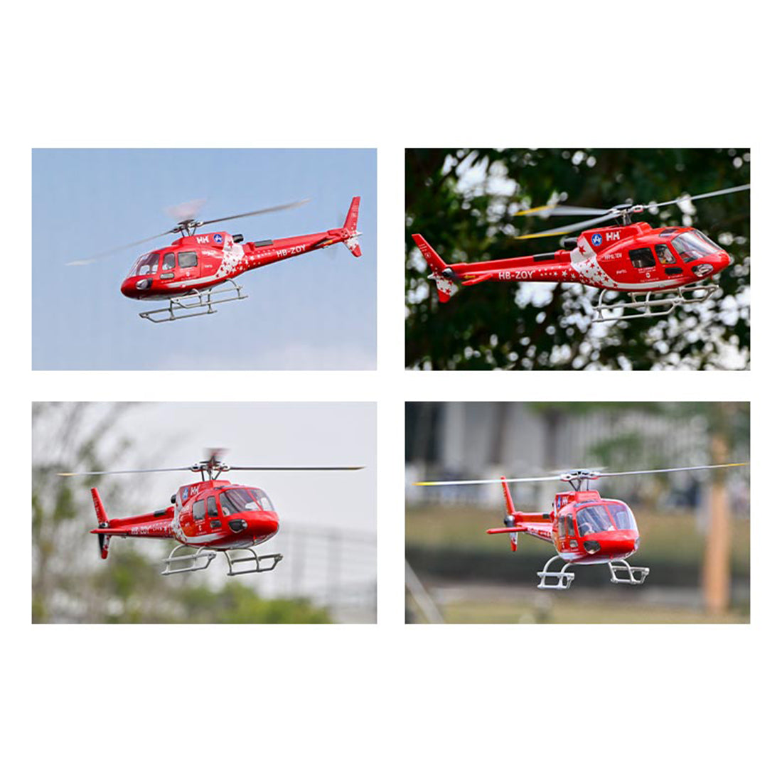 FLYWING AS-350 Écureuil 470-Class GPS Large Scale RC Helicopter Model with ACE Flight Controller RTF - stirlingkit