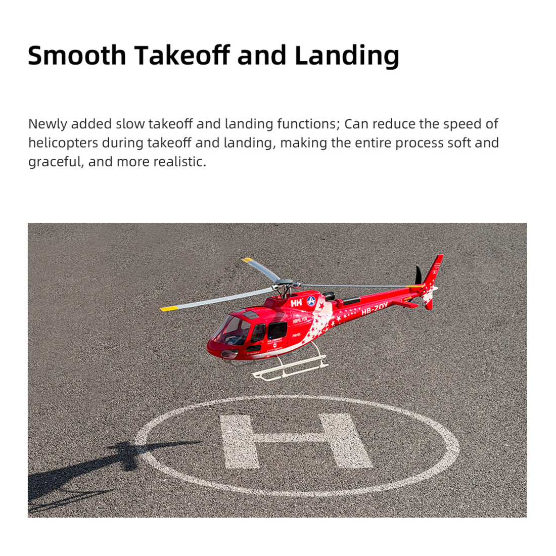 FLYWING AS-350 Écureuil 470-Class GPS Large Scale RC Helicopter Model with ACE Flight Controller RTF - stirlingkit