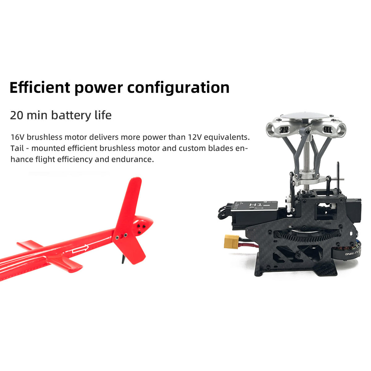FLYWING Bell 206 RC Helicopter Model 470-Class 2.4G RC 6CH Rescue Airplane - stirlingkit