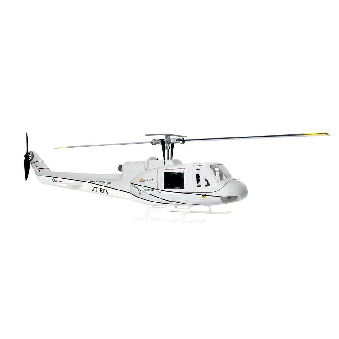 FlyWing Bell UH-1 Huey V4 GPS RTF helicopter Anyone Can Fly it - stirlingkit