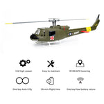 FlyWing Bell UH-1 Huey V4 GPS RTF helicopter Anyone Can Fly it - stirlingkit