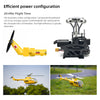 FLYWING BO105 470 Size Scale GPS Heli Drone 2.4G 6CH Big Military RC Helicopter With H1 Flight Controller - stirlingkit