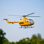 FLYWING BO105 470 Size Scale GPS Heli Drone 2.4G 6CH Big Military RC Helicopter With H1 Flight Controller - stirlingkit