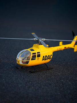 FLYWING BO105 470 Size Scale GPS Heli Drone 2.4G 6CH Big Military RC Helicopter With H1 Flight Controller