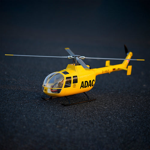 FLYWING BO105 470 Size Scale GPS Heli Drone 2.4G 6CH Big Military RC ...