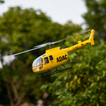 FLYWING BO105 470 Size Scale GPS Heli Drone 2.4G 6CH Big Military RC Helicopter With H1 Flight Controller - stirlingkit