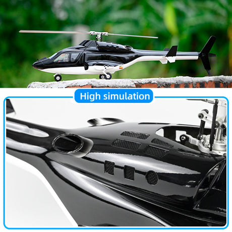 FLYWING FW450L Big Airwolf GPSRC Helicopter 2.4G RC 6CH  450-Class Electric Airplane Model - stirlingkit