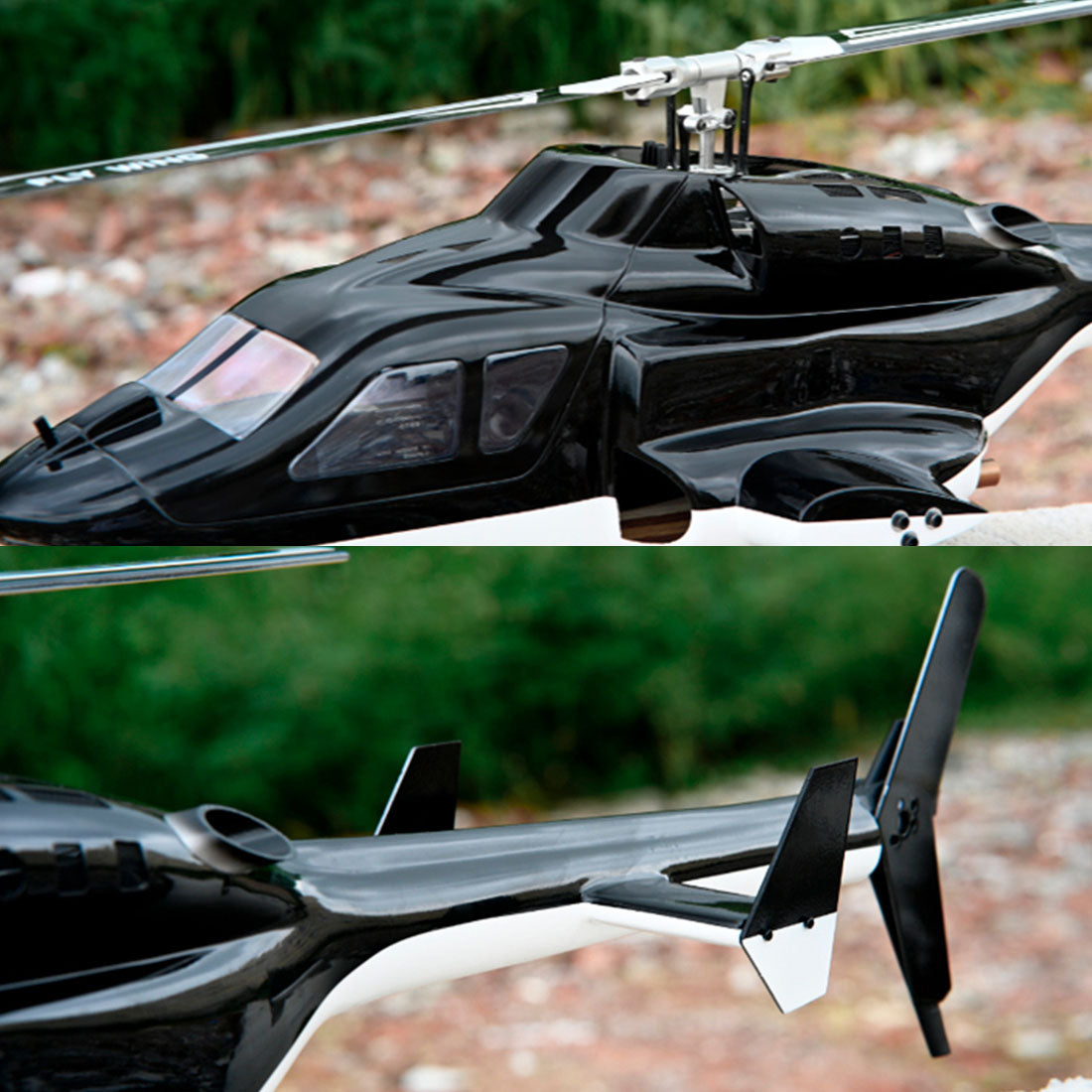FLYWING FW450L Big Airwolf GPSRC Helicopter 2.4G RC 6CH  450-Class Electric Airplane Model - stirlingkit