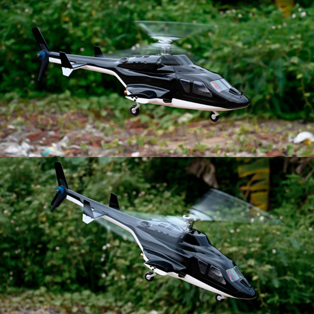 FLYWING FW450L Big Airwolf GPSRC Helicopter 2.4G RC 6CH  450-Class Electric Airplane Model - stirlingkit
