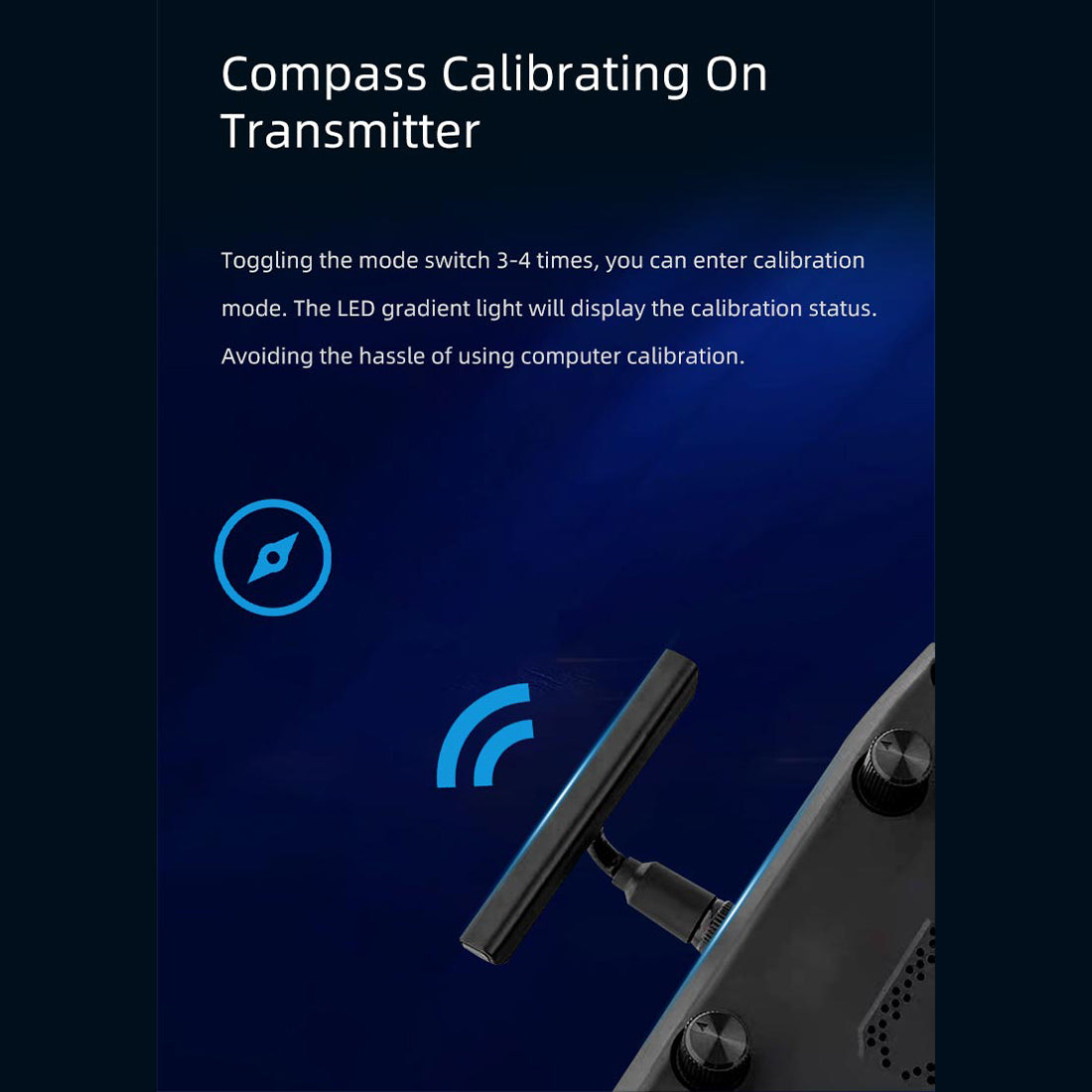 FLYWING H1 Pro GNSS Flight Control Module for 450 Class RC Helicopter - stirlingkit