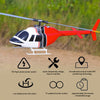 FLYWING Bell-206-V2 470-Class RC Helicopter Model 2.4G RC 6CH Electric Airplane - stirlingkit